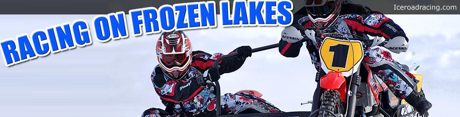 Roadracing on frozen lakes